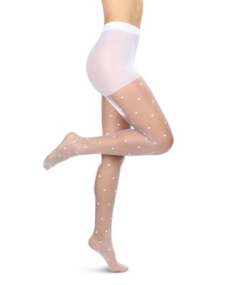 Women's Mini Heart Sheer Nylon Tights MTS08502	