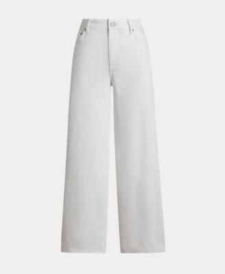 Women's High-Rise Wide-Leg Cropped Jeans
