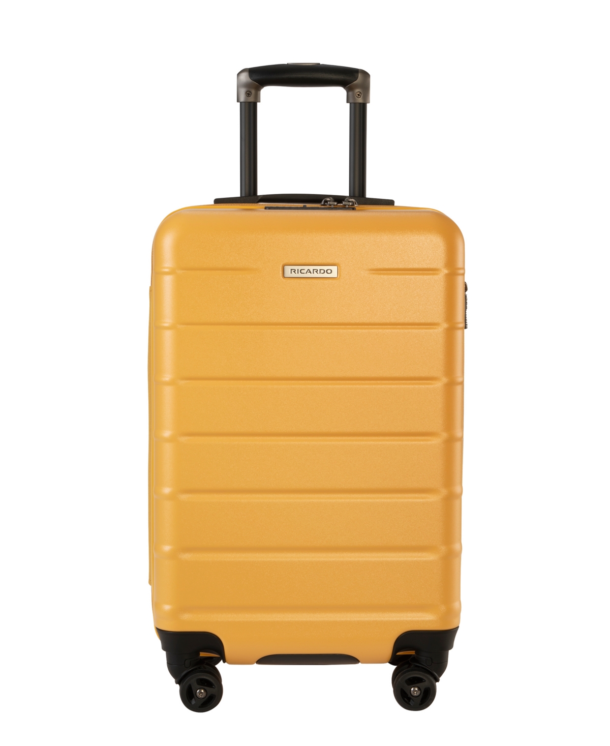 Ricardo Cambria Hardside 20" Carry-on Spinner Suitcase In Mango Tango