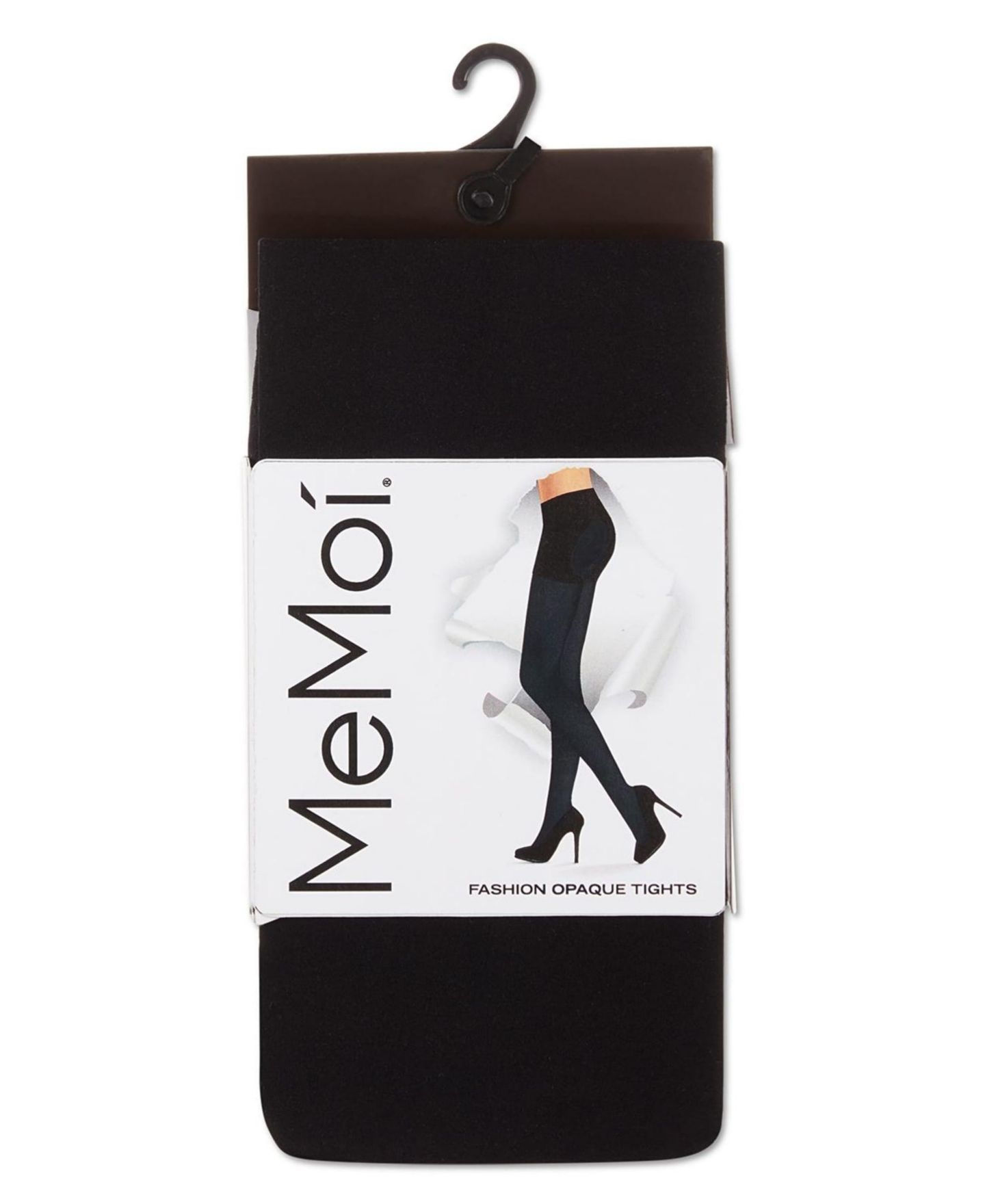 Женские колготки MeMoi Semi-Opaque FirmFit Control Top Tights MO-840, цвет: Чёрный — фото 4