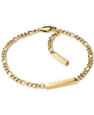 Stainless Steel 3-Pc. Set Mixed Chain Bracelets