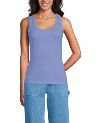 Women's Drapey Rib Fitted Tank Top