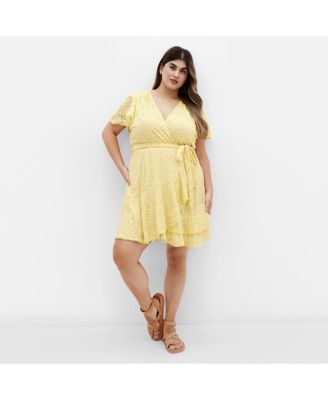 Plus Size Sweet Lace Dress