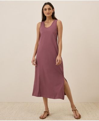 Women's Organic Cotton Softspun Tank Midi Dress