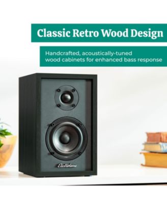 Montrose Turntable with Berkeley Bluetooth Speakers, Upgradable Record Player, 1" Tweeter, 3" Driver, Warm Natural Sound