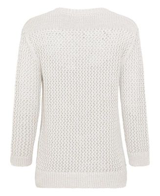 Women's Open Knit Sparkle Pullover