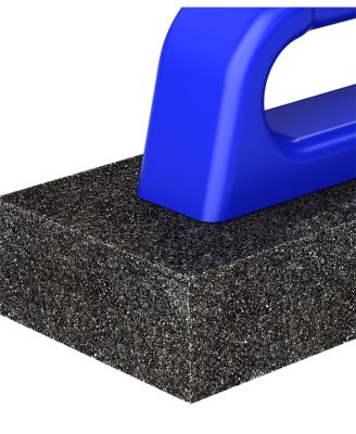 12-281 Rub Brick -No Flute  8-inch X 3 1/2-inch X 3/4-inch - 20 Grit Pl Handle
