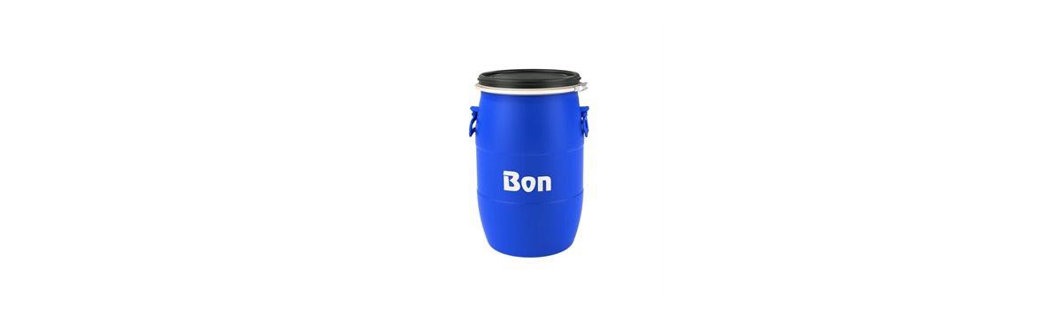 22-816 Mixing Barrel -15 Gallon Plastic -- Bon Blue - Blue