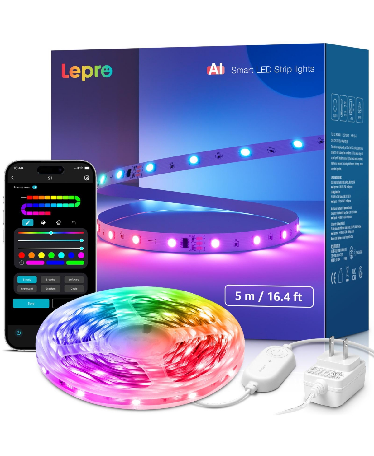 Lepro S1 Ai Led Strip Lights for Bedroom