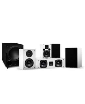 Elite High Definition Compact Surround Sound Home Theater 5.1 Speakers System