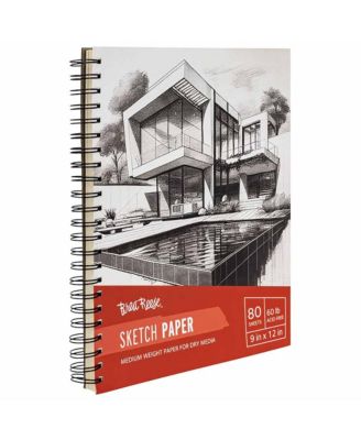 Spiral-Bound Paper Pad: Sketch - 9x12"