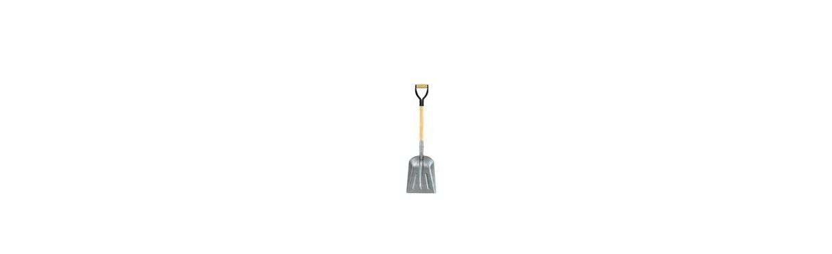 Bon 28-101 Scoop Shovel - Aluminuminum - Silver