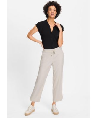Women's Mona Fit Pull-On Linen Blend Pant