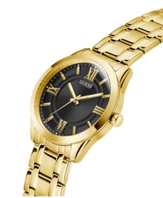 Men's Analog Gold-Tone Stainless Steel Watch, 44mm