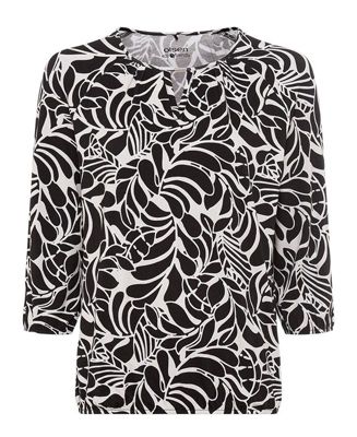 Women's Statement Leaf Print