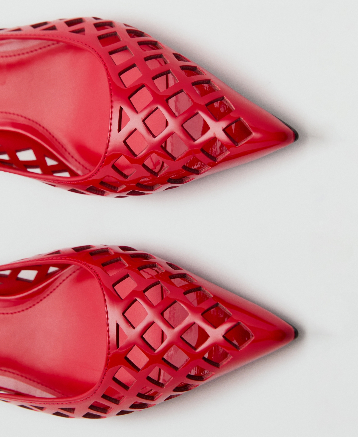 Mango Women's Die-Cut Kitten Shoes