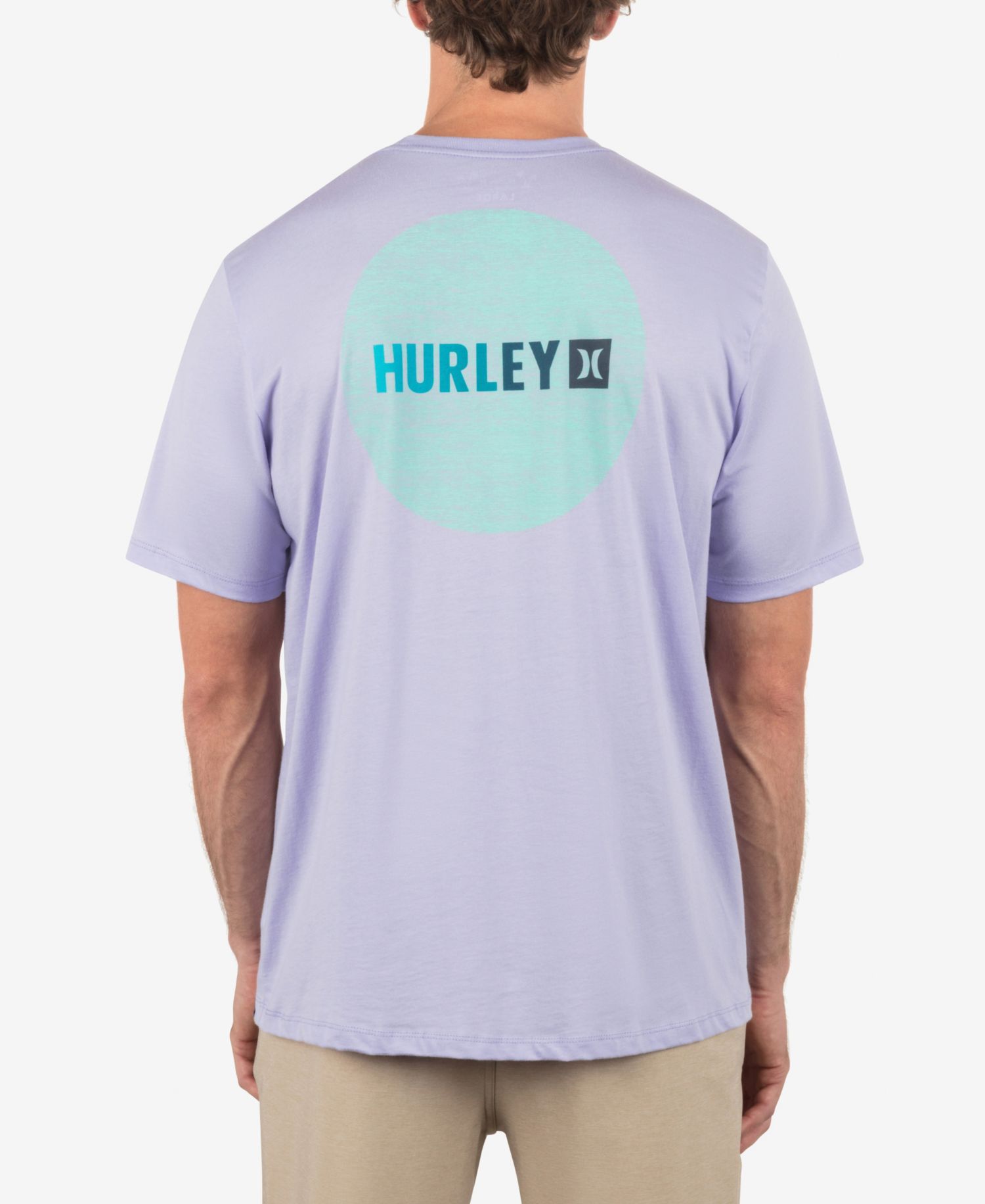 Men's Circle Gradient Short Sleeve T-Shirt