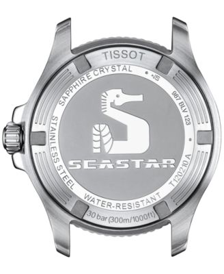 Women's Swiss Seastar 1000 Two-Tone Stainless Steel Bracelet Watch 36mm