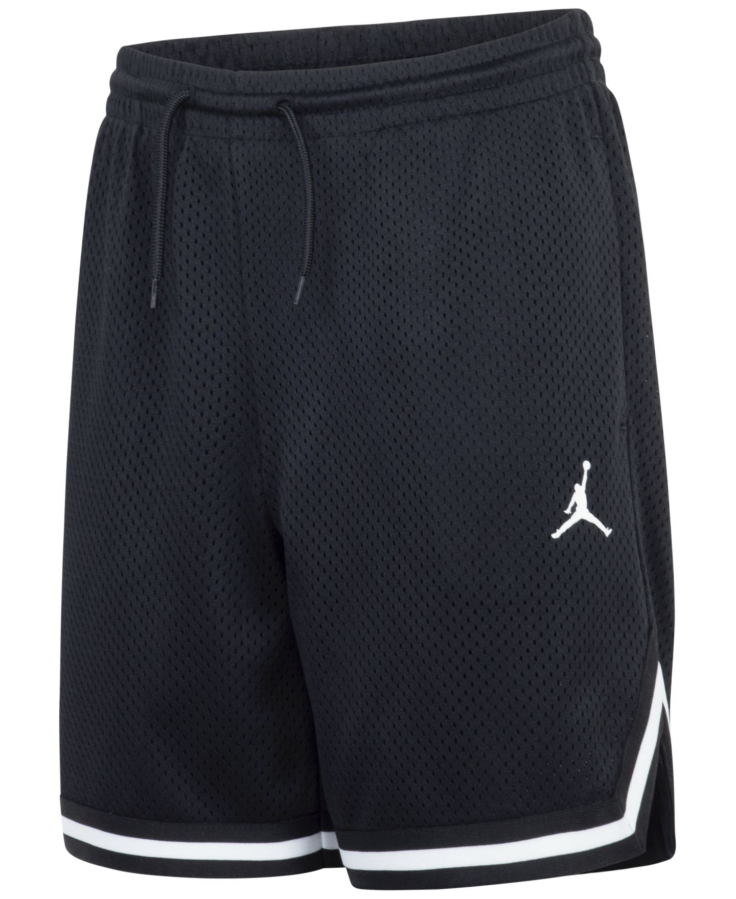 Детские сетчатые шорты Jordan Taping, 8-20, цвет: Чёрный — фото 5
