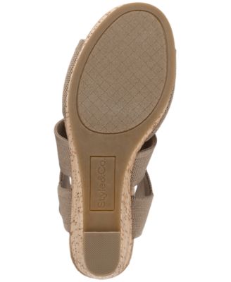 Women's Sicilyy Wedge High Heel Sandals, Exclusively at Macy's