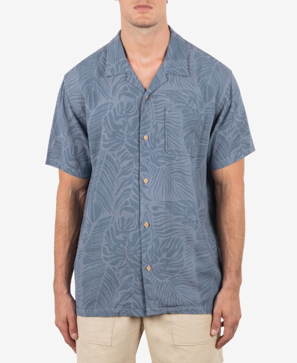 Men's Laguna Camp Short Sleeve Shirt - Hypnotic