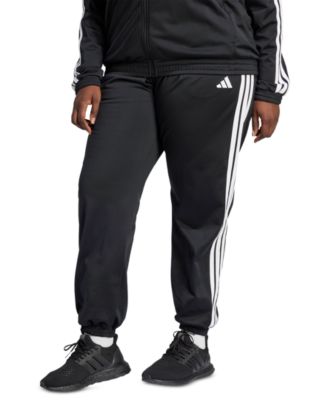 Plus Size Tricot 3-Stripes Track Pants