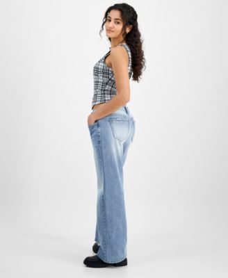Juniors' Low-Rise Baggy Jeans