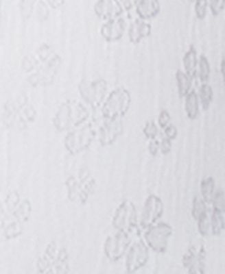 Juniors' Jacquard Strapless Bubble Dress