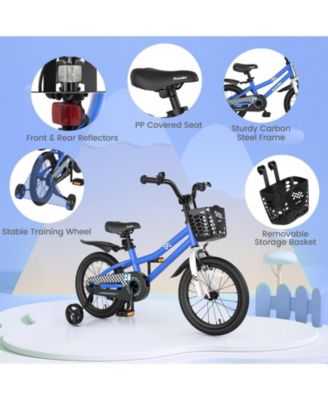 16 Inch Kids Bike with Removable Training Wheels