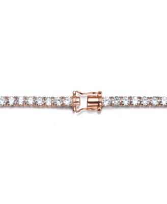 Cubic Zirconia 4MM Magnetic Lock Tennis Bracelet