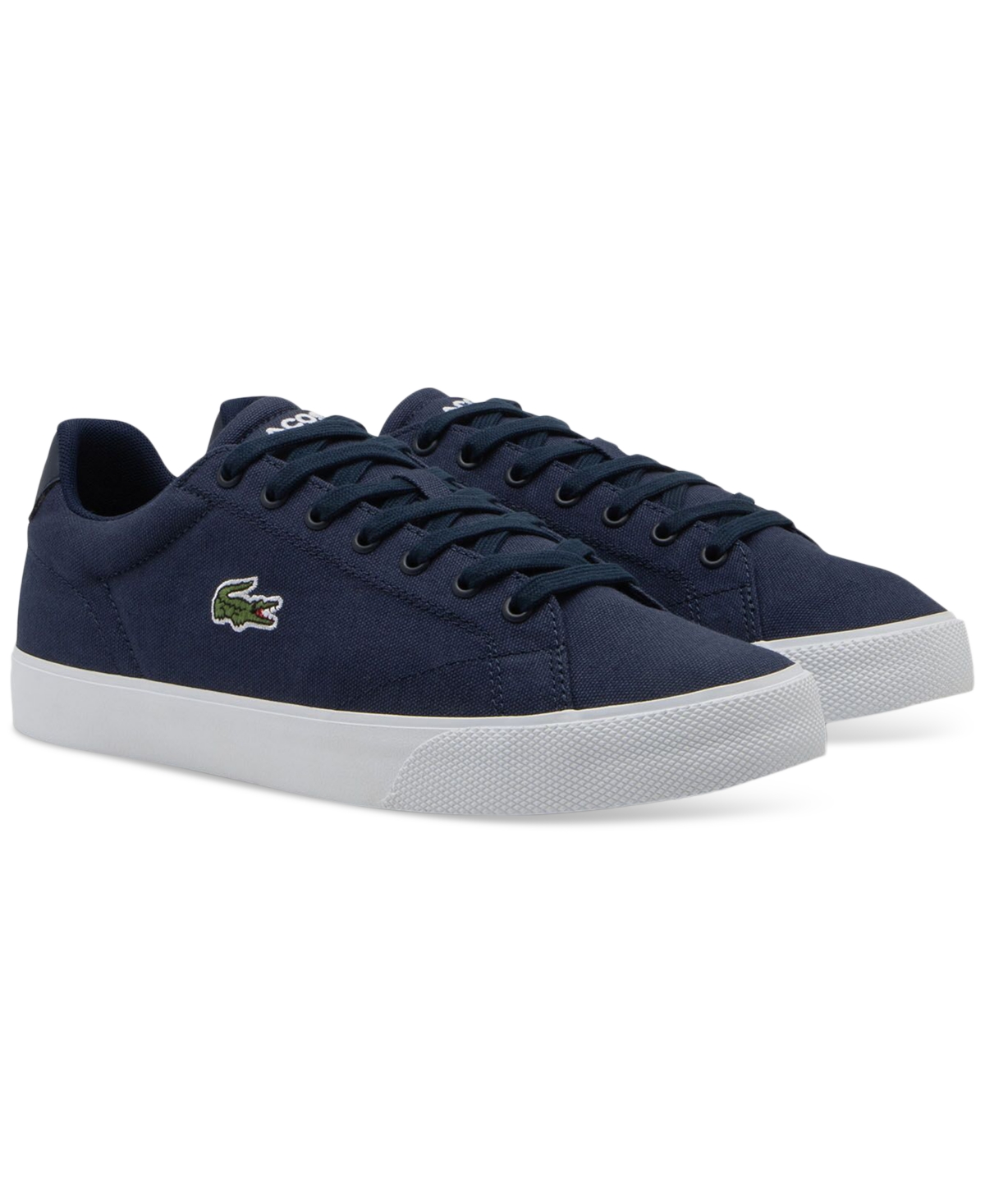 Lacoste Men's Lerond Low-profile Sneaker In Navy,white