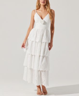 ASTR the Label - Women's Faeryn Cotton Maxi Dress