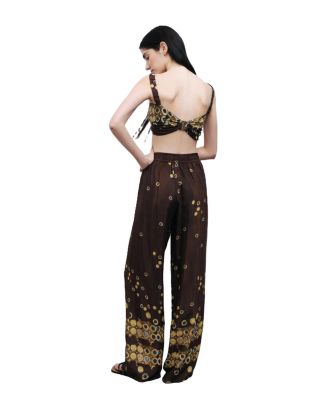 Women's Printed Flowing Pants