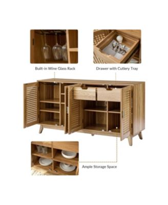 Comtemporary Alexis 58"Wide Sideboard