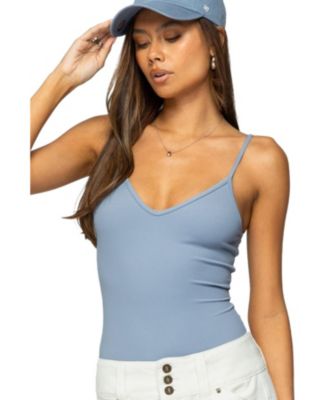 Women's Teaghan V Neck Fitted Bodysuit