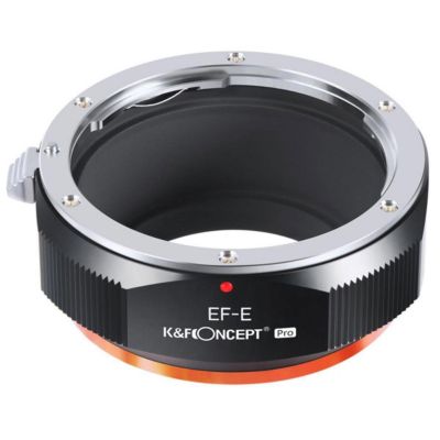 KF M12105 High-precision Lens Adapter Ring, Matte Paint, Orange Secondary Oxide, EOS-NEX PRO