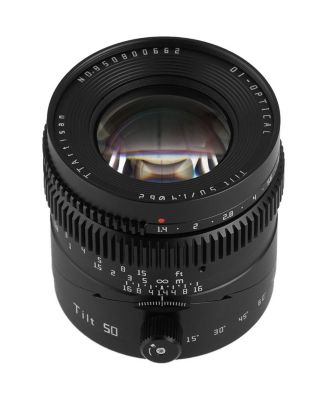 Tilt 50mm f/1.4 Lens for Sony E