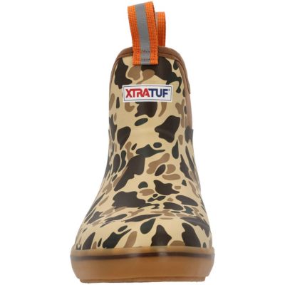 Men's Duck Camo Ankle Deck Boot