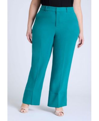 Women's Plus Size Tall Cuff Trouser