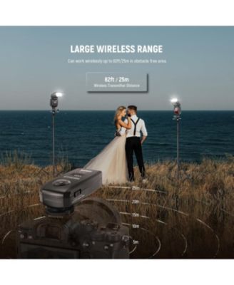 FC-16 2.4G Wireless Camera Shutter Studio Flash Trigger with Two Receivers, Compatible with Canon Rebel T3 XS T4i T3i T2i Xsi EOS 1100D Mark IV 1D Mark III 5D Mark III 5D Mark II 50D 40D