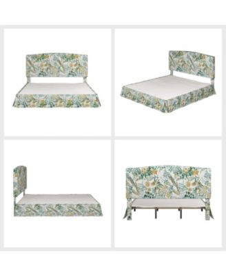 Modern Justus Upholstered Platform Bed-KB