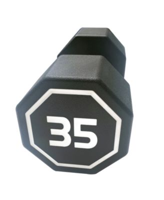 35LBS APOLLO Octagonal Dumbbells – High-End RPE Material, Non-Slip Handle, Durable for Home Gym Use