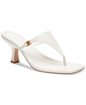 COACH - Women's Heritage Hardware Thong Sandals