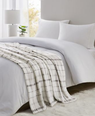 Cozy Plush Printed Throw, 50" x 70", Exclusively at Macy’s