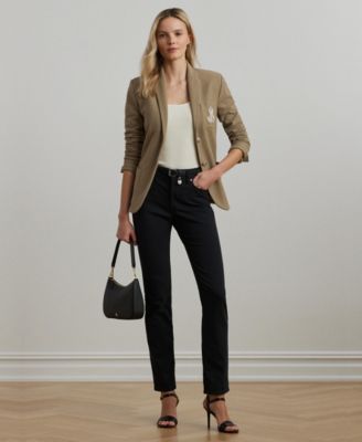 Mid-Rise Straight Jean, Regular and Short Lengths