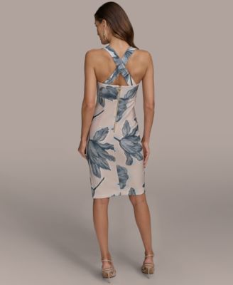 Женское платье без рукавов с квадратным вырезом от Donna Karan New York для Нью-Йорка