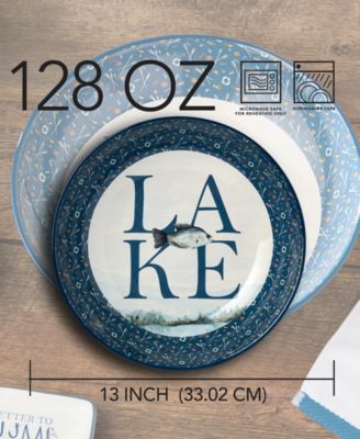 Wake At The Lake Serving Bowl