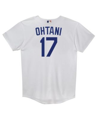 Preschool Shohei Ohtani White Los Angeles Dodgers Home Replica 2.0 Player Jersey