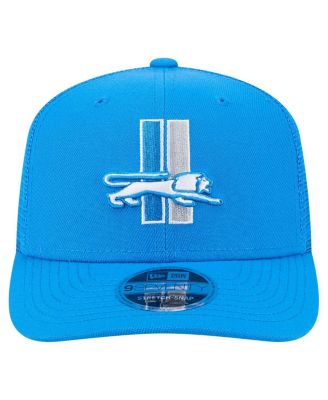 Men's Blue Detroit Lions Main Trucker 9SEVENTY Stretch-Snap Hat