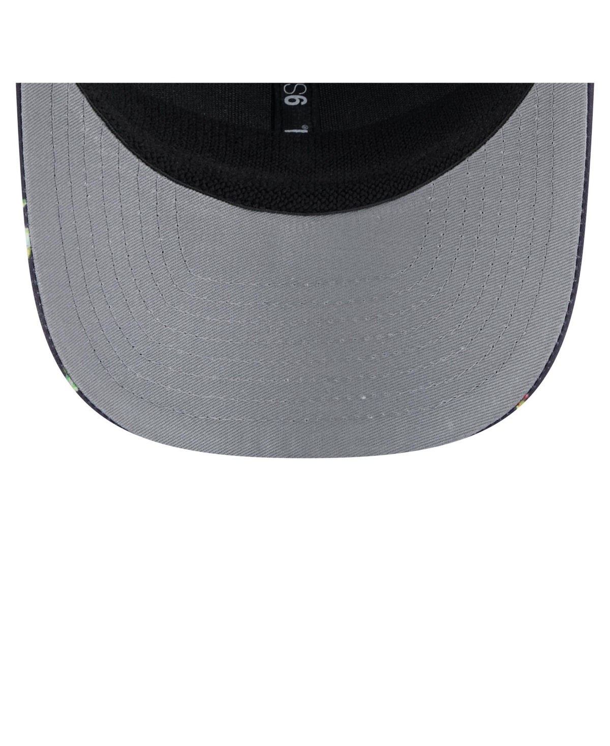 NEW ERA MEN'S BLACK NEW YORK YANKEES ADVENTURE DRINKS PATTERN 9SEVENTY STRETCH-SNAP HAT 